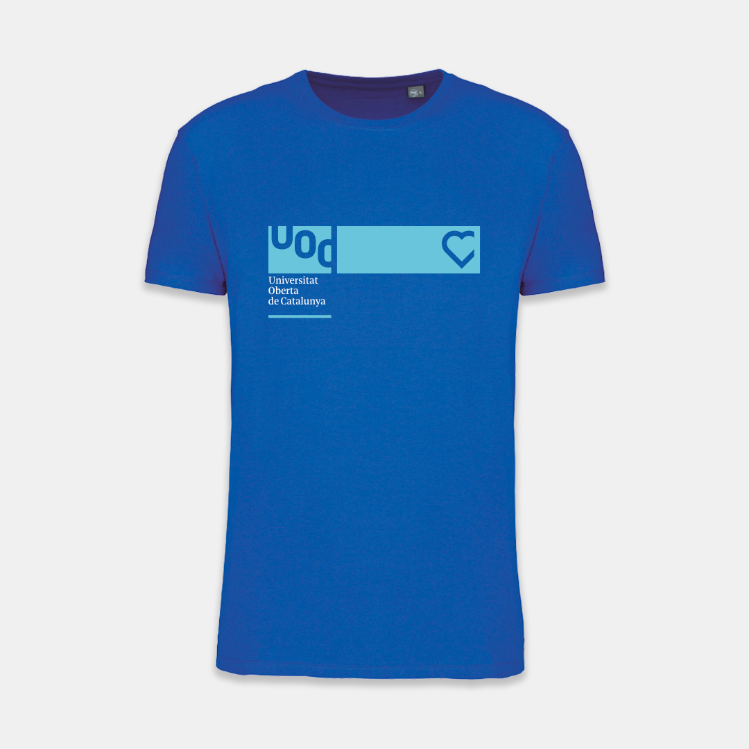 samarreta blau royal uoc